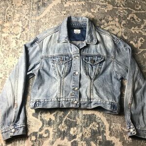 Ksubi Denim Cropped Jacket